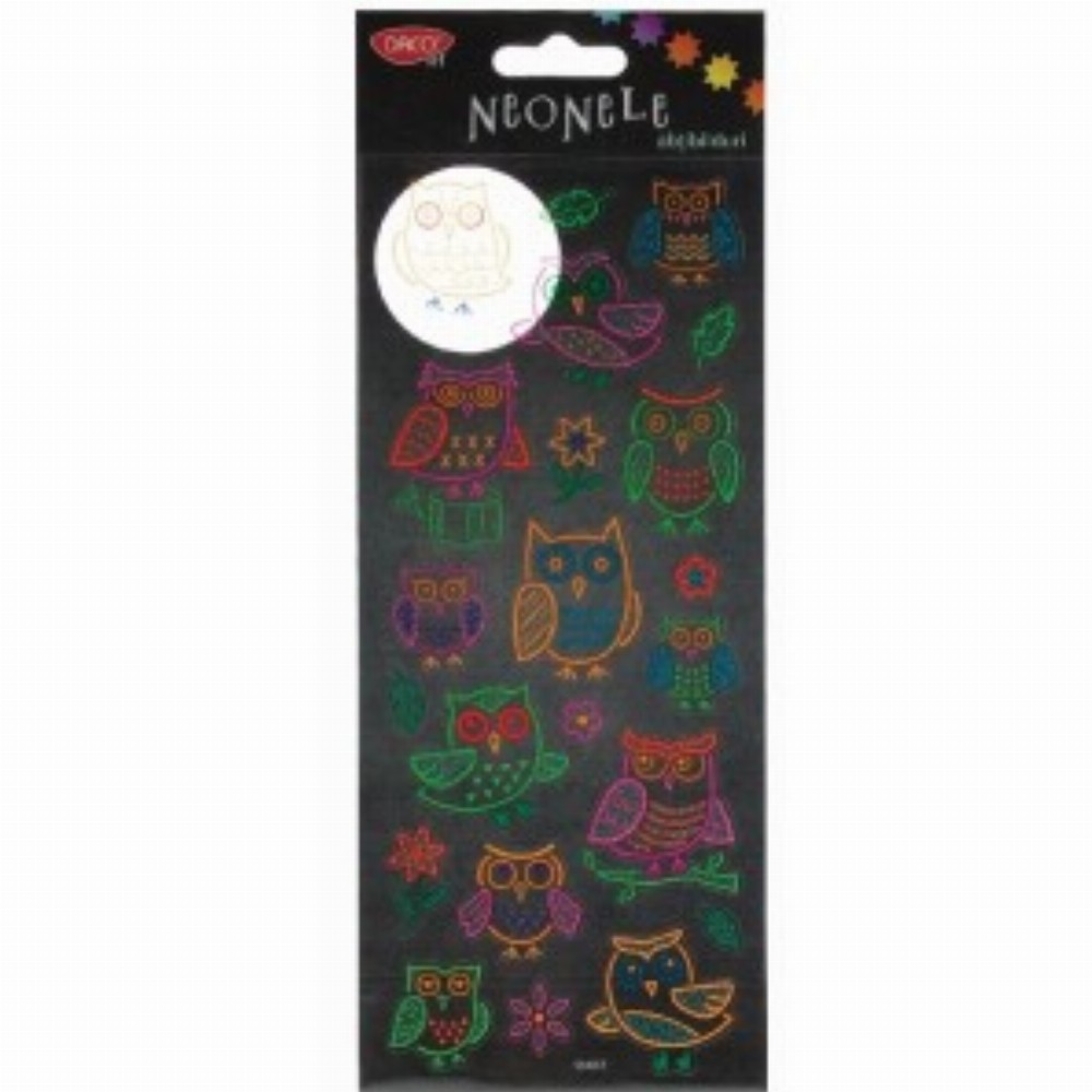 Abtibild Bufnite Neonele 3 Buc