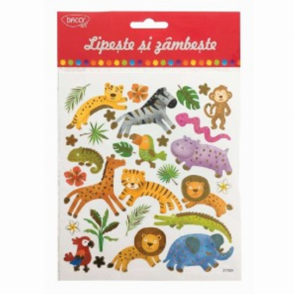 Abtibild Jungla Lipeste Si Zambeste 3 Buc