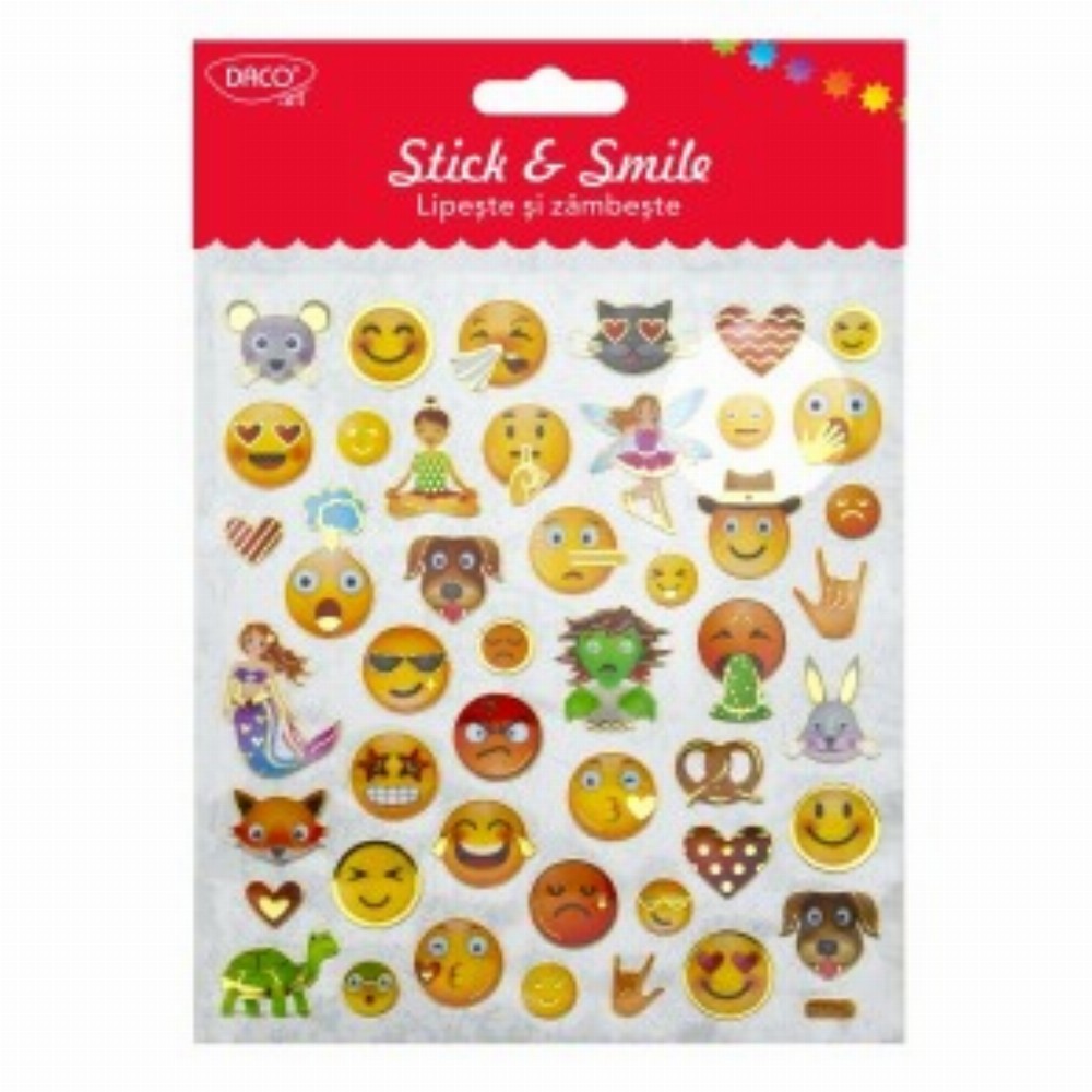 Abtibild Smileys Lipeste Si Zambeste 3 Buc