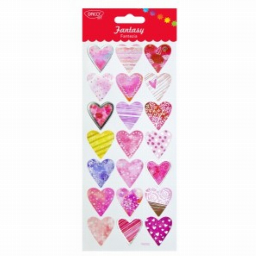 Abtibild Inimi Fantezia 3 Buc