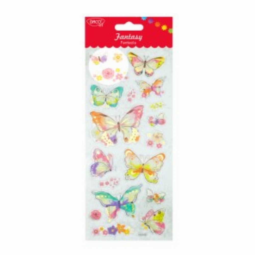 Abtibild Fluturi Fantezia 3 Buc