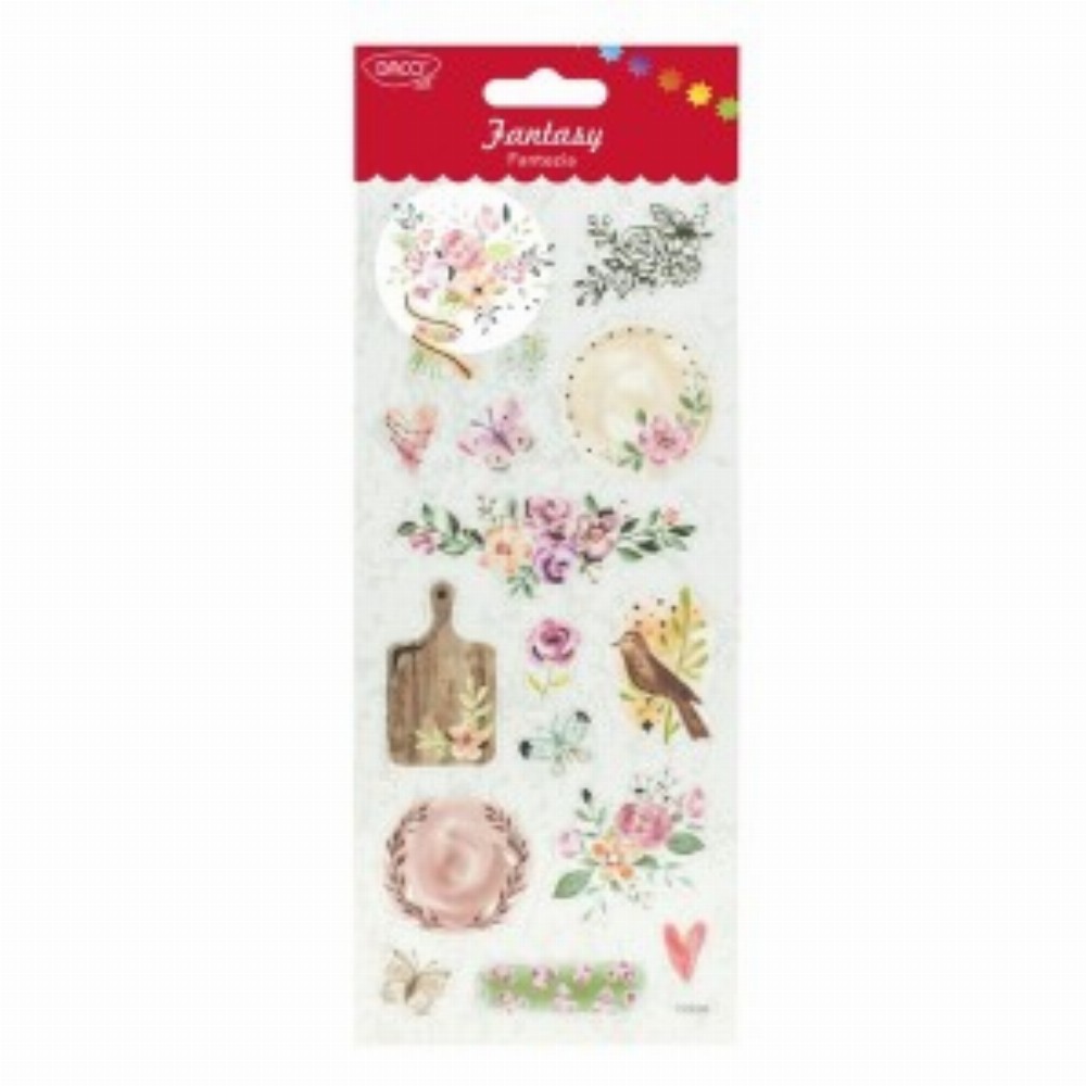 Abtibild Floral Fantezia 3 Buc