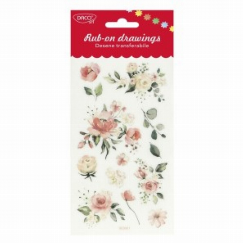 Abtibild Roze Desene Transferabile 3 Buc