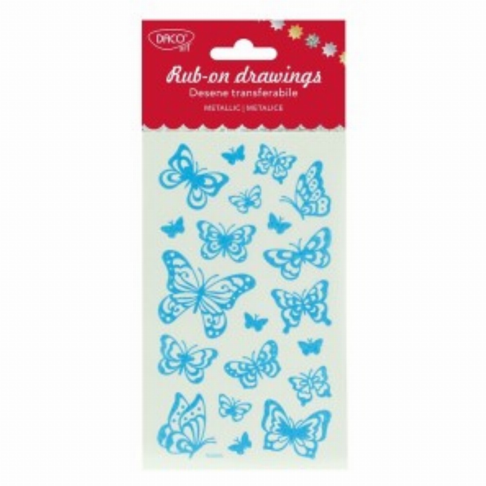 Abtibild Fluturi Desene Transferabile Met. 3 Buc