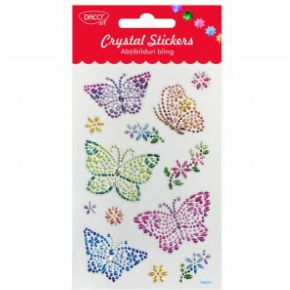 Abtibild Fluturi Bling 3 Buc