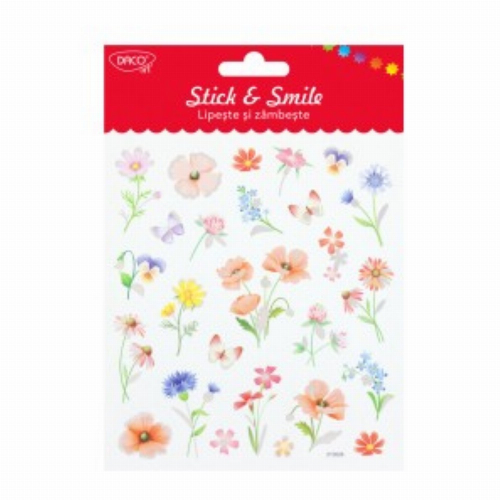 Abtibild Flori Silver Lipeste Si Zambeste 3 Buc