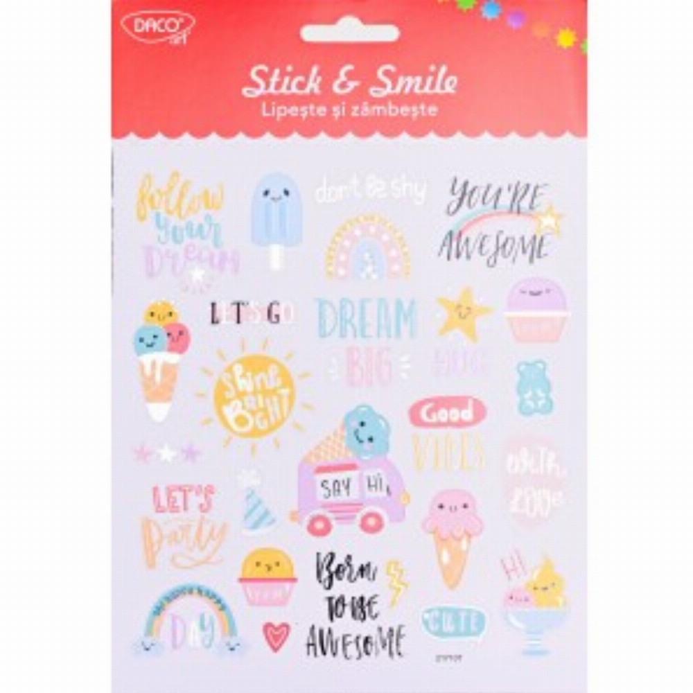 Abtibild Good Vibes Lipeste Si Zambeste 3 Buc