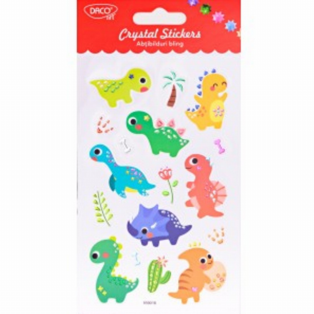 Abtibild Dinozauri Bling 3 Buc