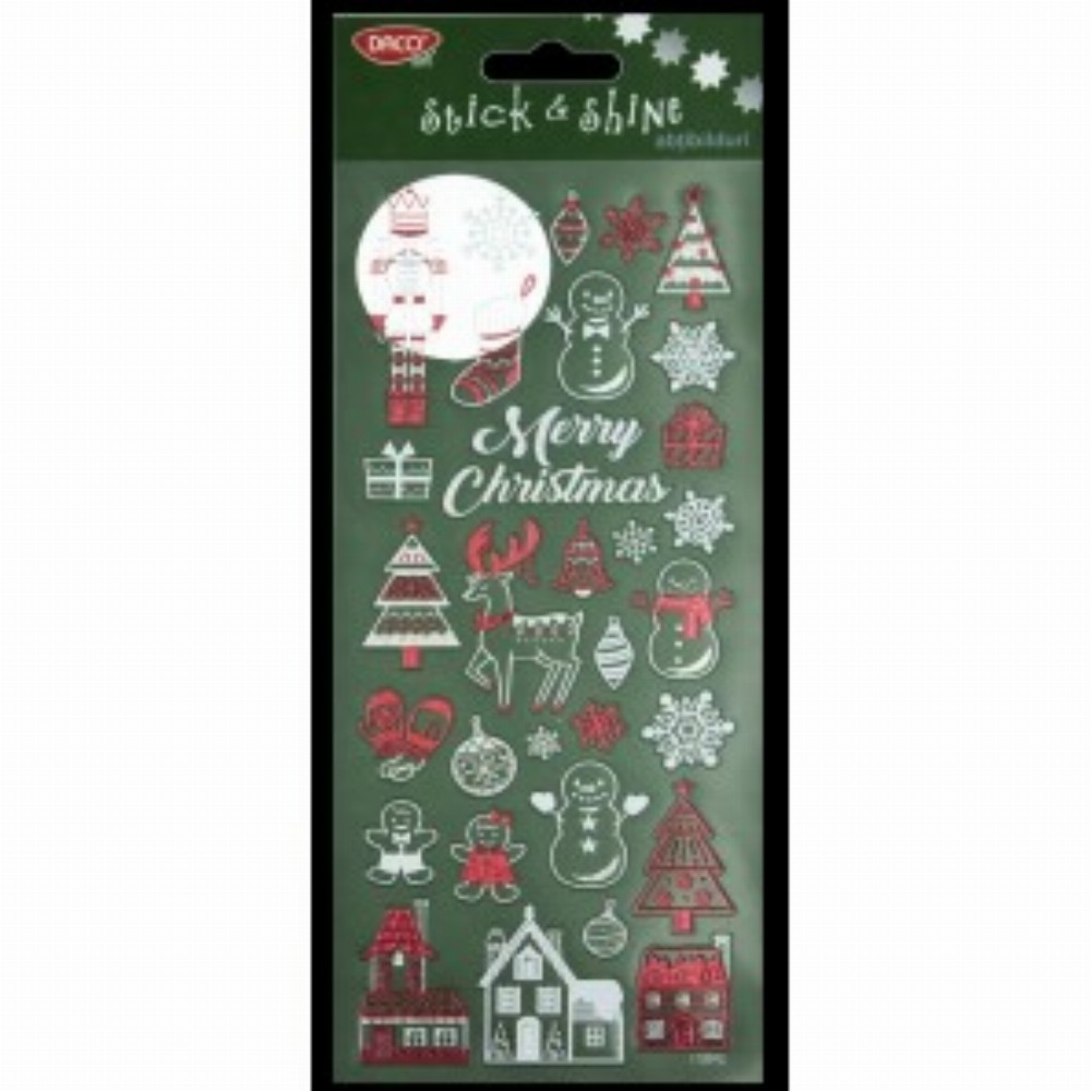 Abtibild Iarna Stick&shine 3 Buc