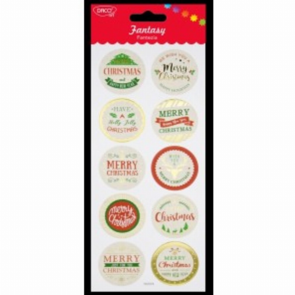 Abtibild Merry Christmas Fantezia 3 Buc