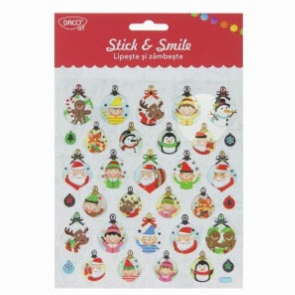 Abtibild Globuri Lipeste Si Zambeste 3 Buc