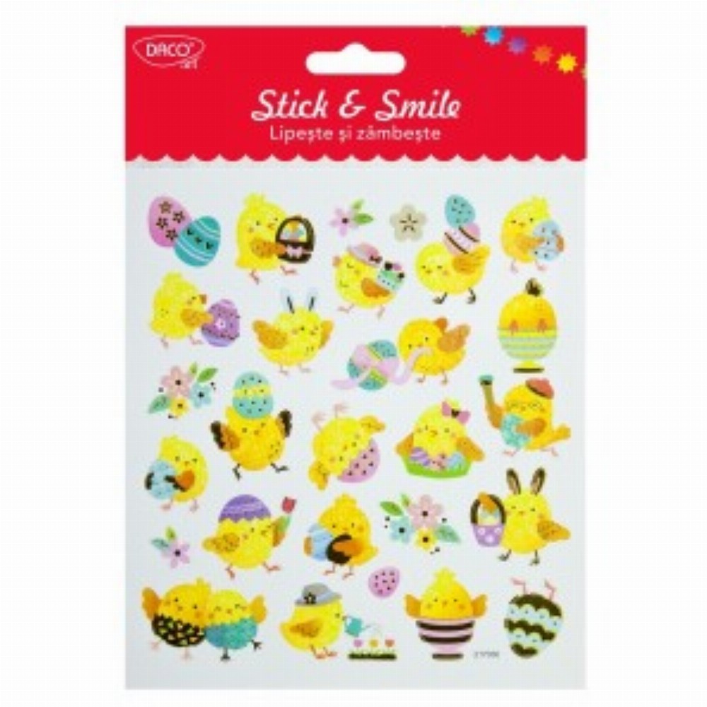 Abtibild Pui Paste Lipeste Si Zambeste 3 Buc