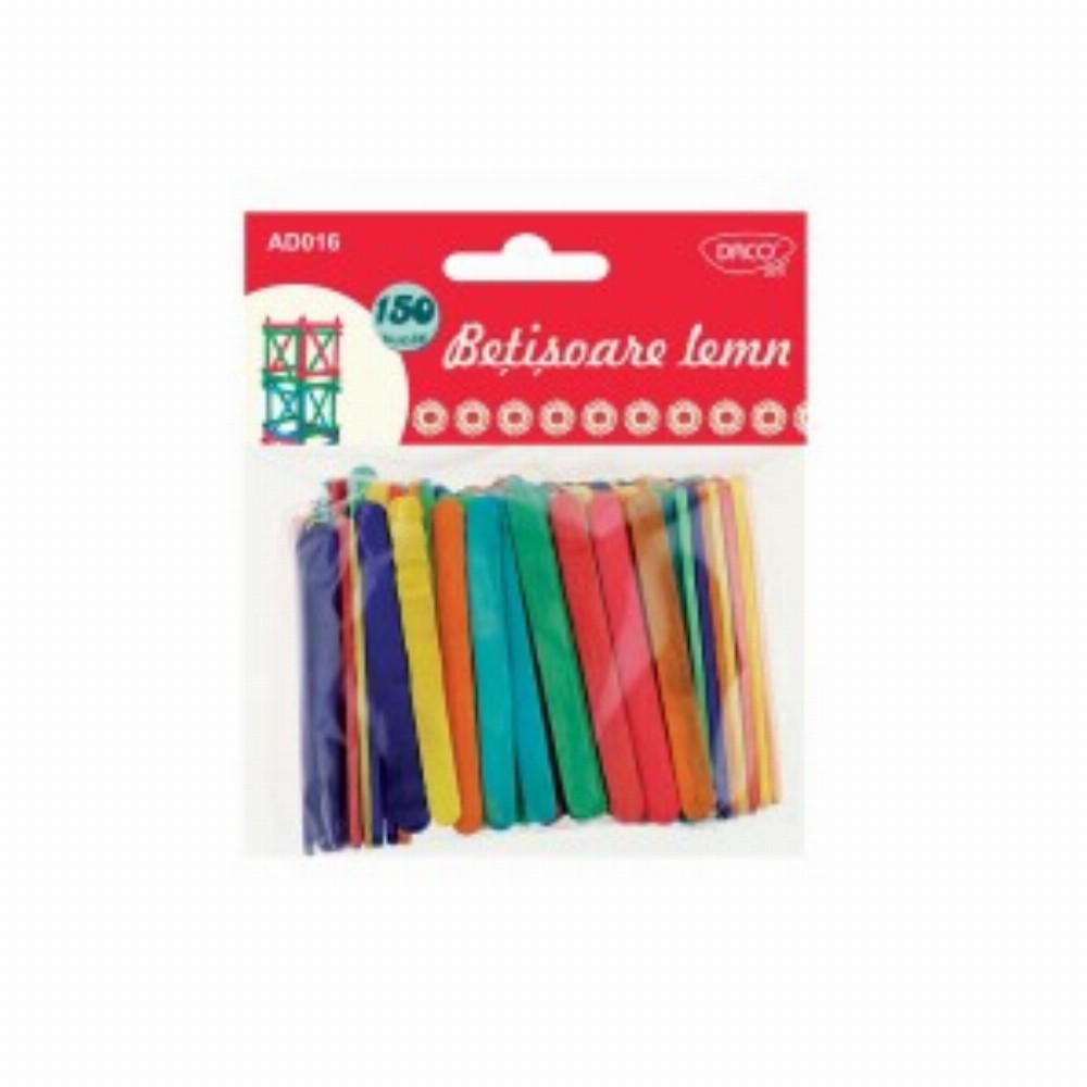 Accesorii Craft Betisoare Lemn 6 Buc