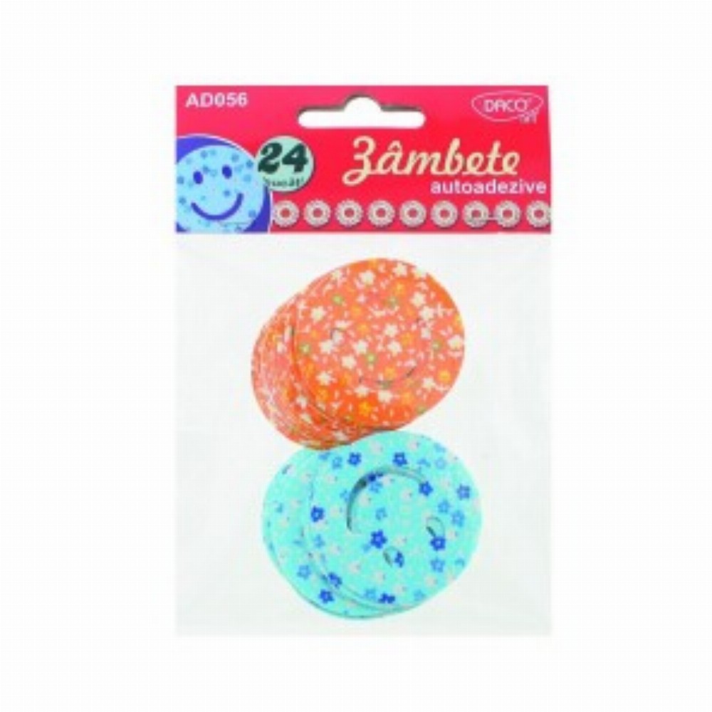 Accesorii Craft Zambete Autoadeziv Textil 6 Buc