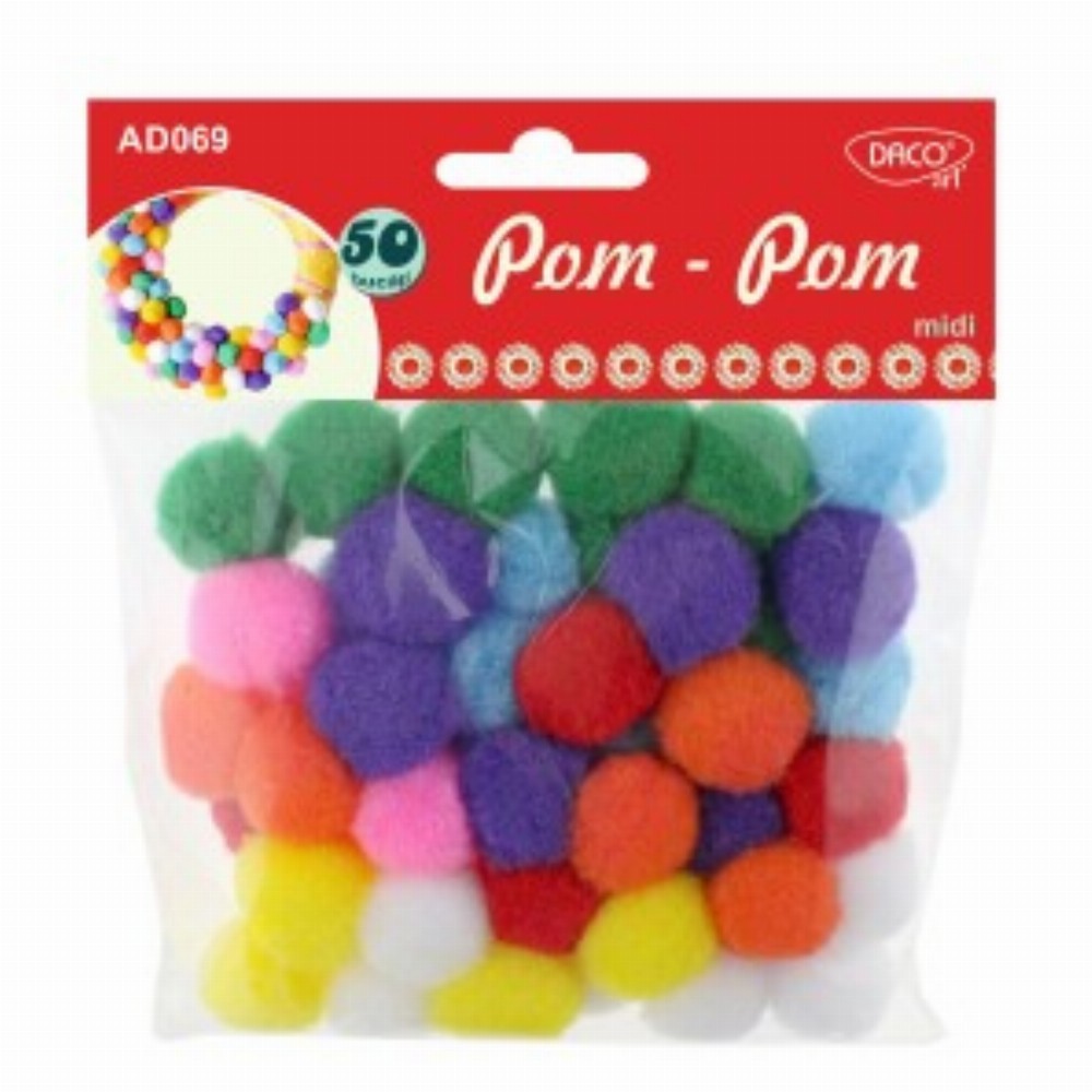 Accesorii Craft Pom Pom Midi 3 Buc