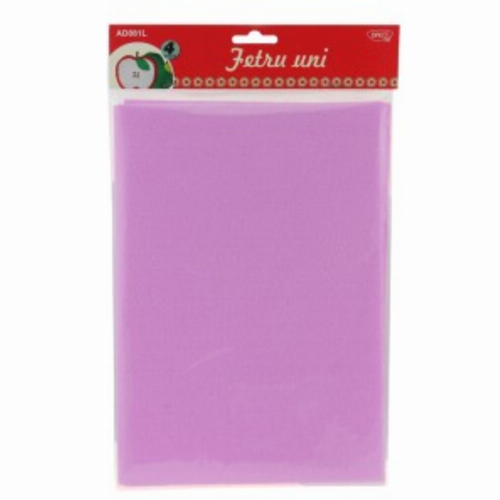Accesorii Craft Fetru Uni Set 4 Lila 3 Buc