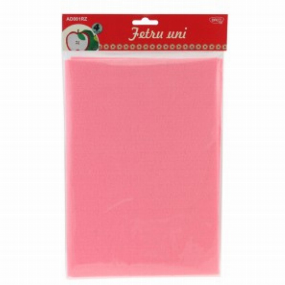 Accesorii Craft Fetru Uni Set 4 Roz 3 Buc