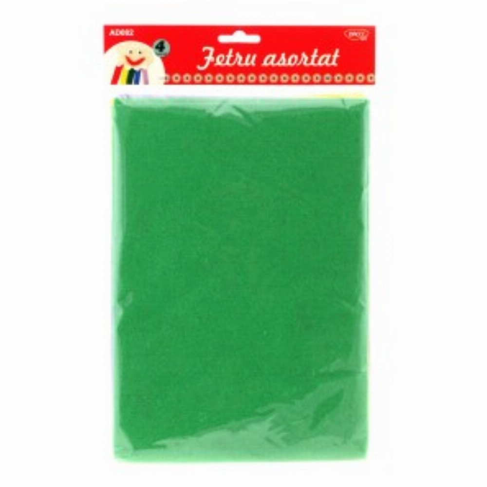 Accesorii Craft Fetru Asortat Set 10 3 Buc