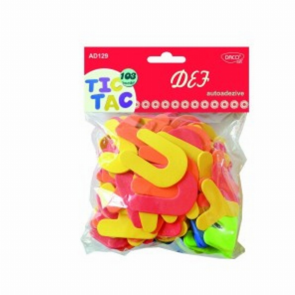 Accesorii Craft Litere Def Aa Spuma 6 Buc