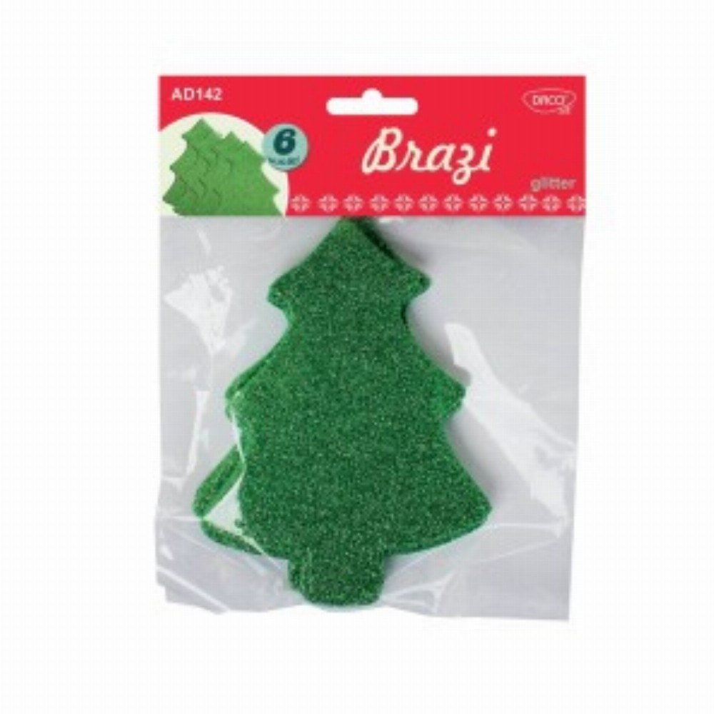 Accesorii Craft Brazi Spuma Glitter 6 Buc