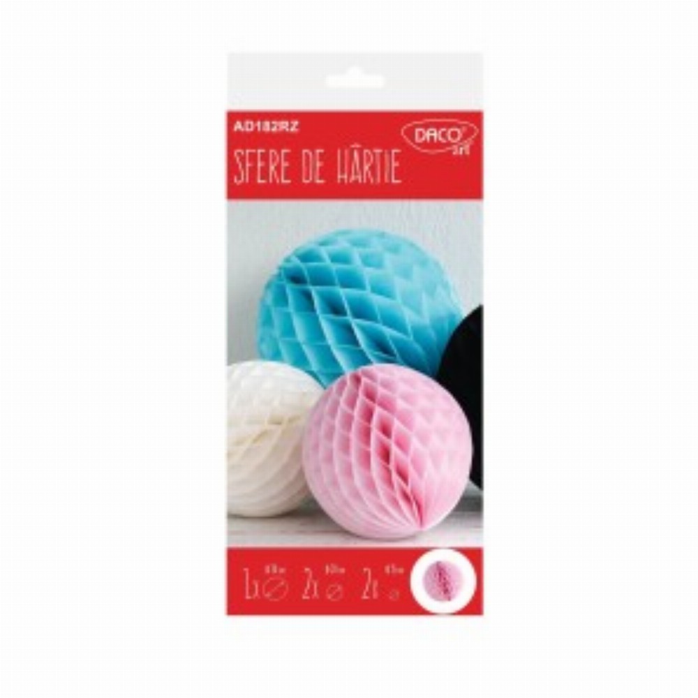 Accesorii Craft Sfere De Hartie Set5 A 6 Buc