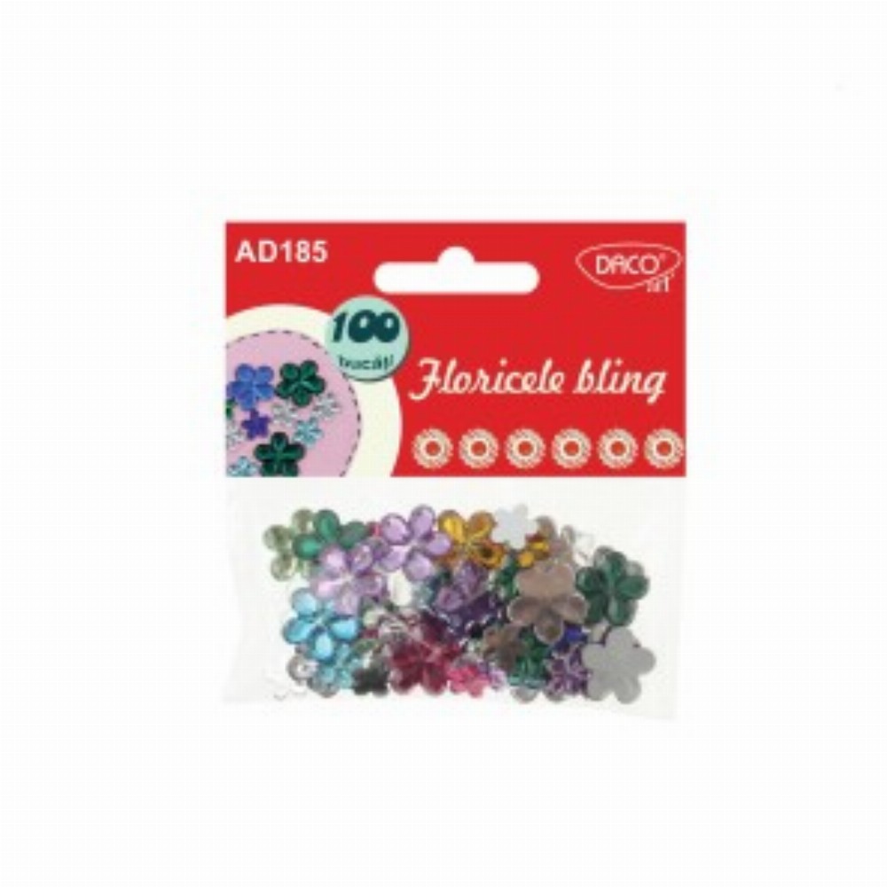 Accesorii Craft Floricele Bling 6 Buc