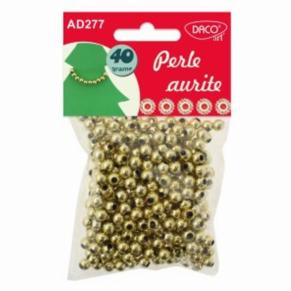 Accesorii Craft Ad277 Perle Aurite 3 Buc