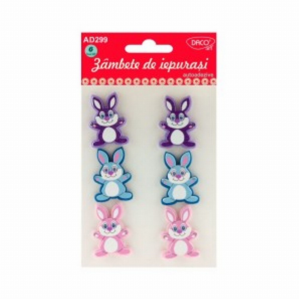 Accesorii Craft Zambete De Iepurasi 3 Buc