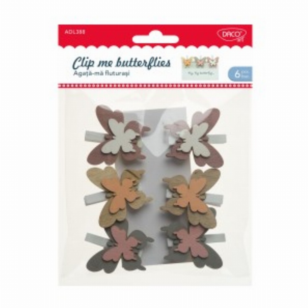 Accesorii Craft Agata Ma Fluturasi 3 Buc