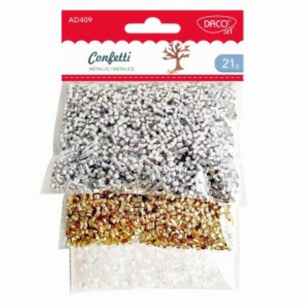Accesorii Craft Confetti Metalice 3 Buc
