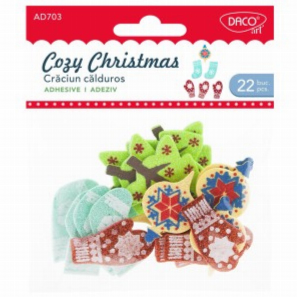 Accesorii Craft Craciun Calduros 3 Buc