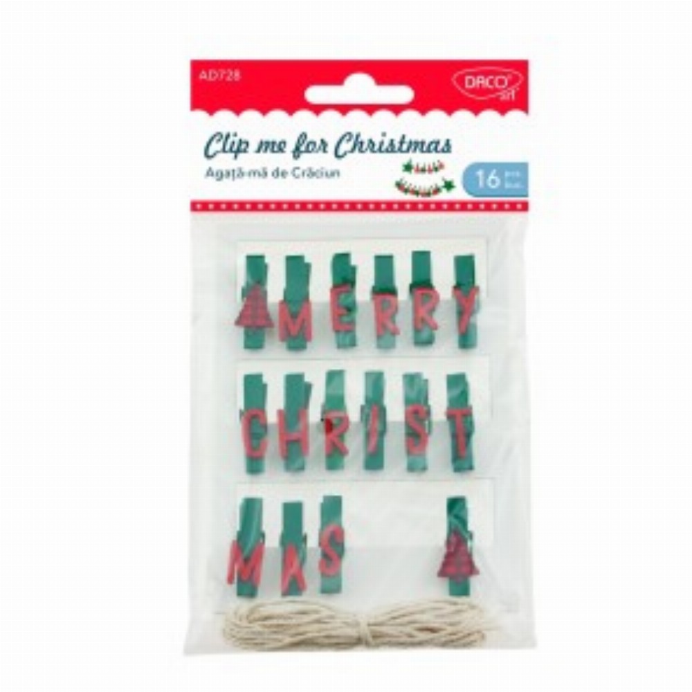 Accesorii Craft Agata Ma De Craciun 3 Buc