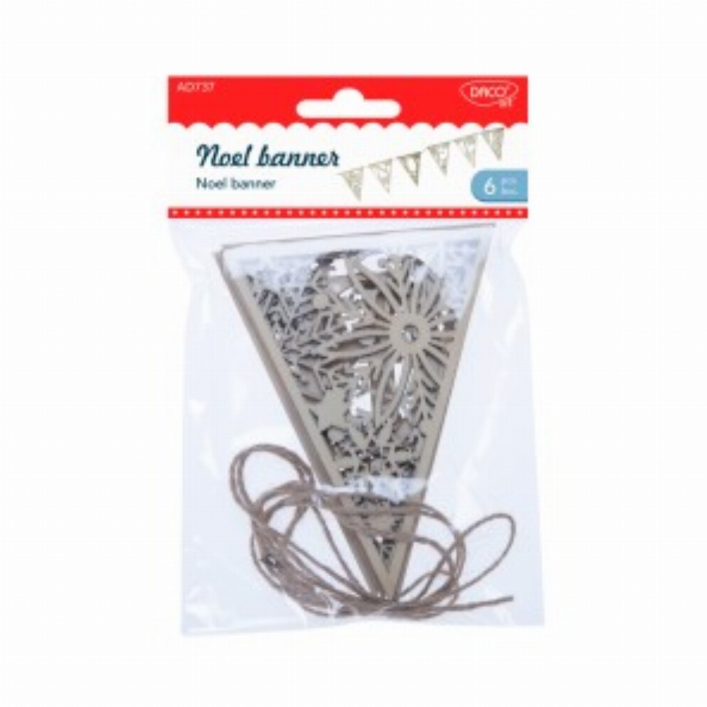 Accesorii Craft Noel Banner 3 Buc
