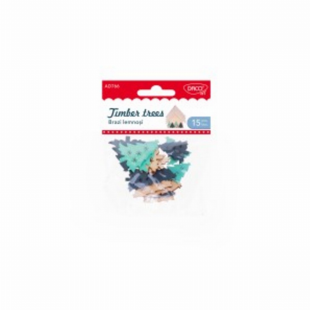 Accesorii Craft Brazi Lemnosi 3 Buc