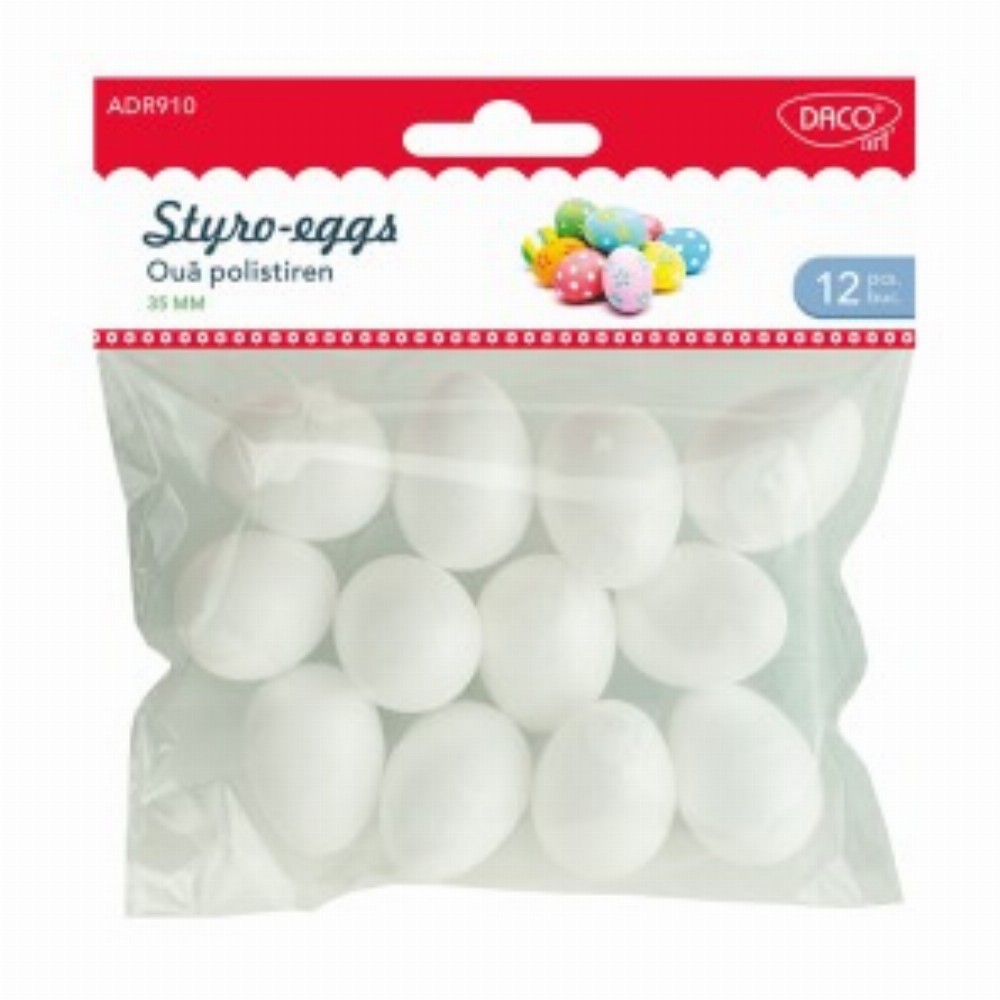 Accesorii Craft Oua Polistiren 3.5 Cm 3 Buc