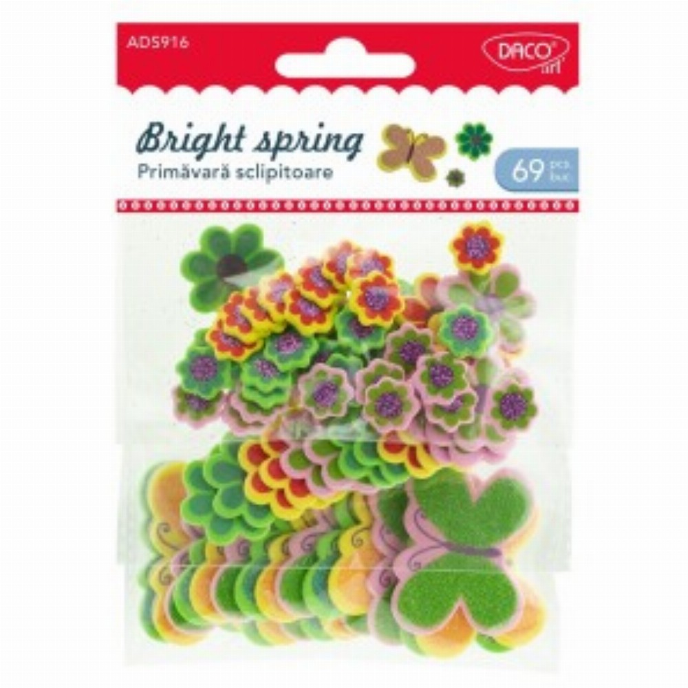 Accesorii Craft Primavara Sclipitoare 3 Buc