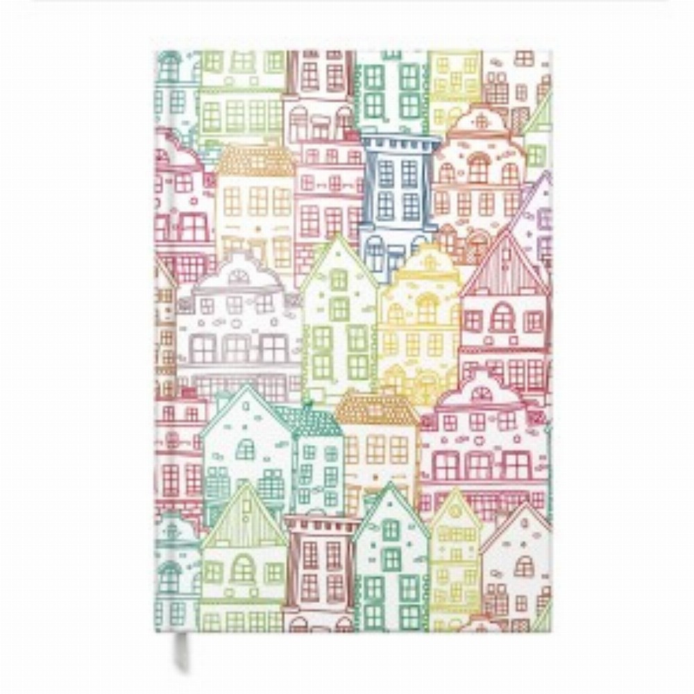 Agenda A5 Nedatata Colorful City