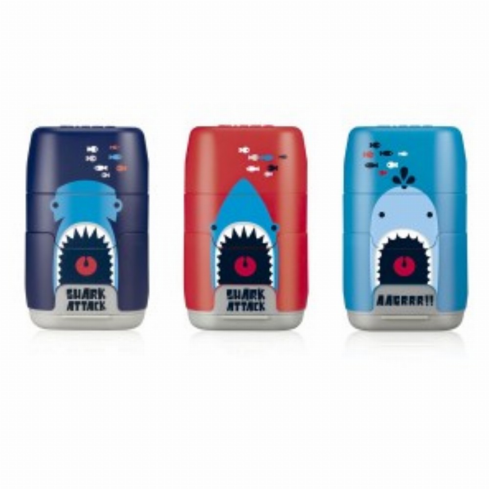 Ascutitoare Cu Radiera Shark Attack