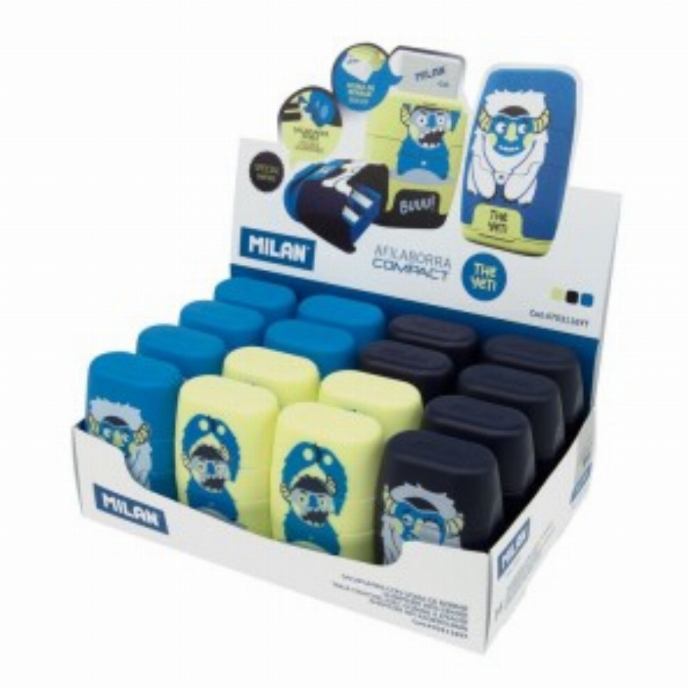 Ascutitoare Cu Radiera Yeti 16 Buc