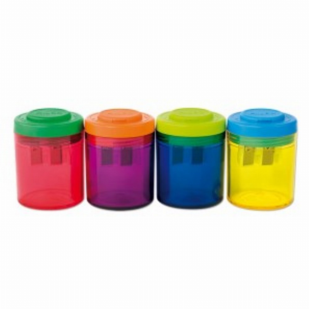 Ascutitoare Dubla Cu Container Collection 12 Buc