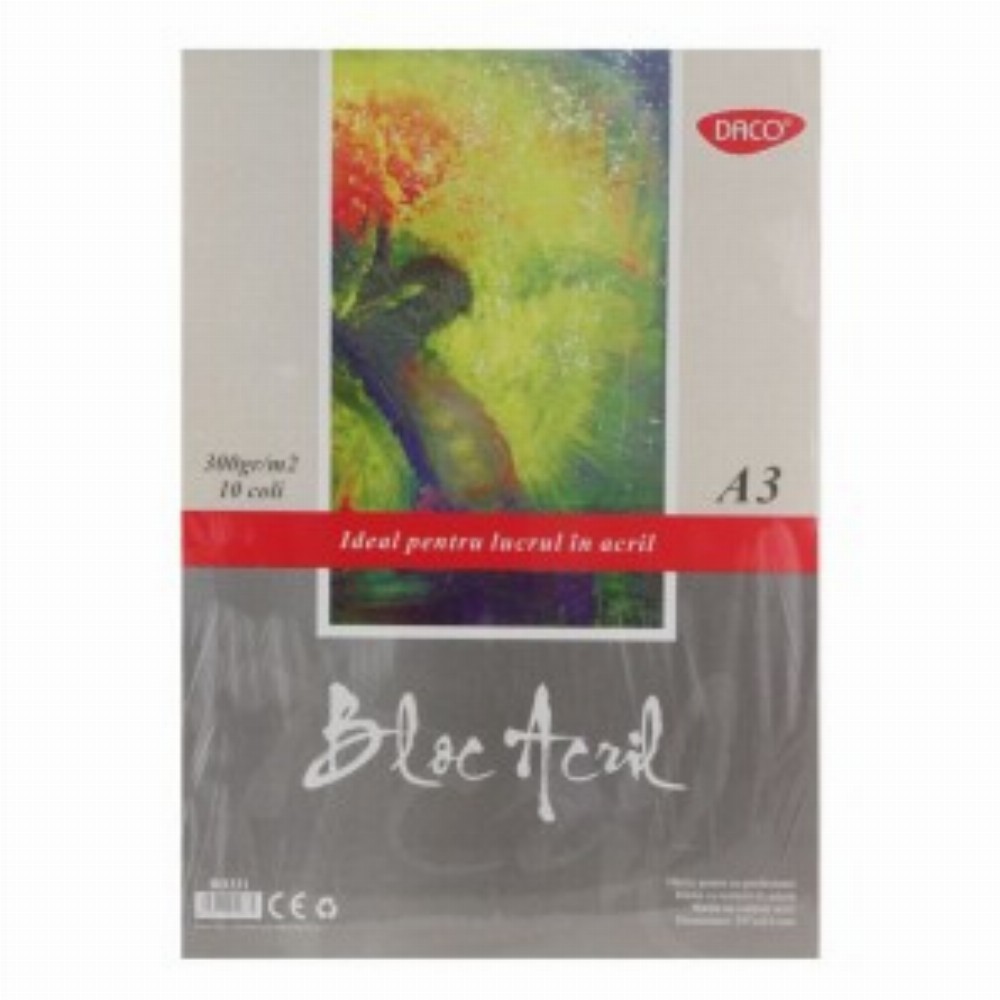 Bloc A3 Acril 300 Gr 10 File