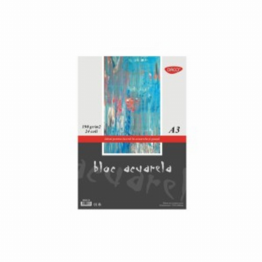 Bloc A3 Acuarela 190gr 24 File