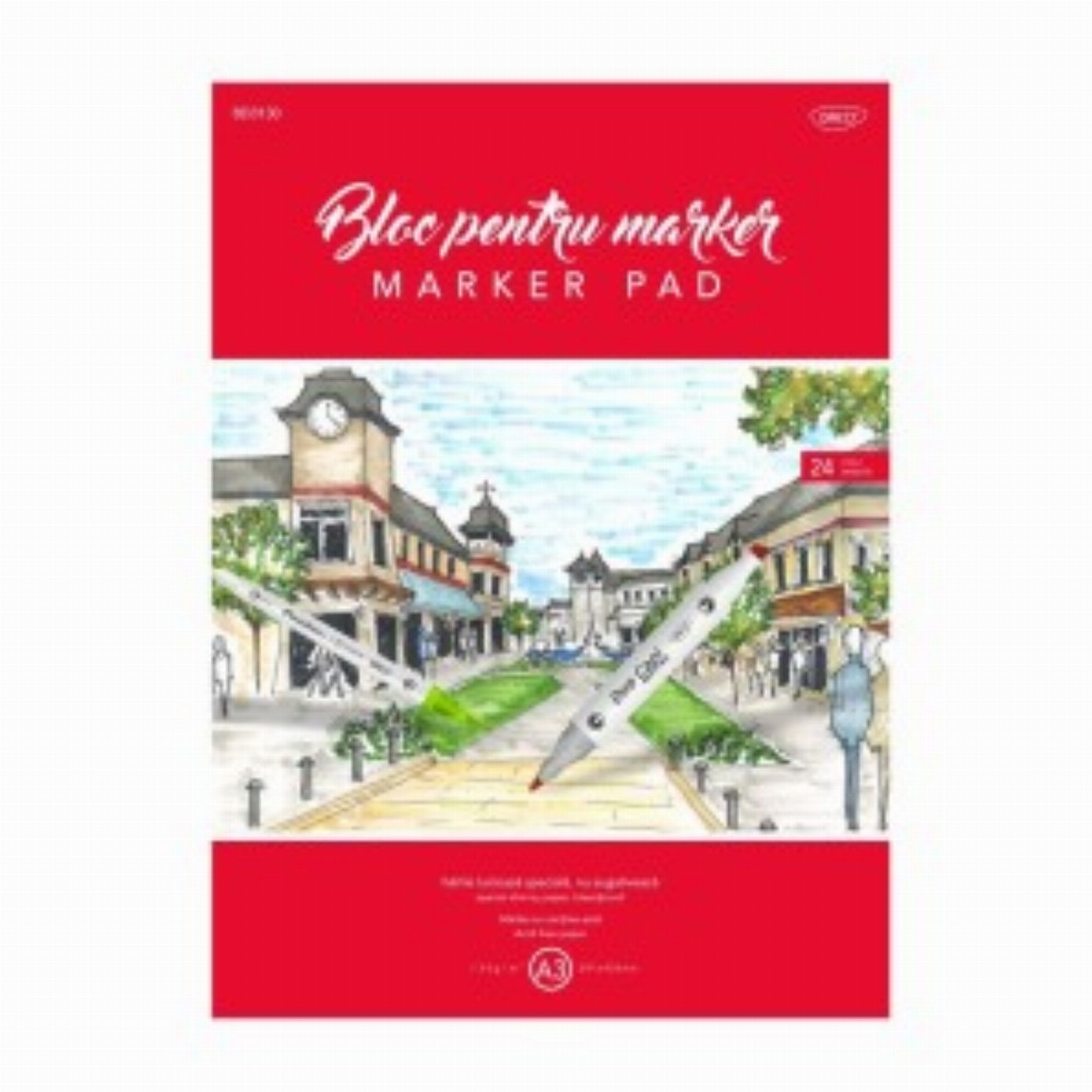 Bloc A3 Markere 130g 24 Coli