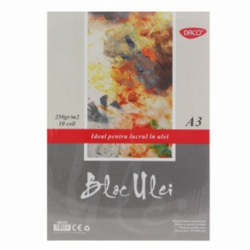 Bloc A3 Ulei 250gr 10 File