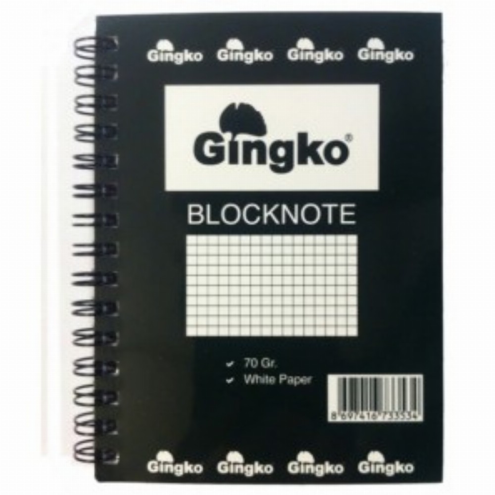 Bloc Notes A7 Gingho 12 Buc