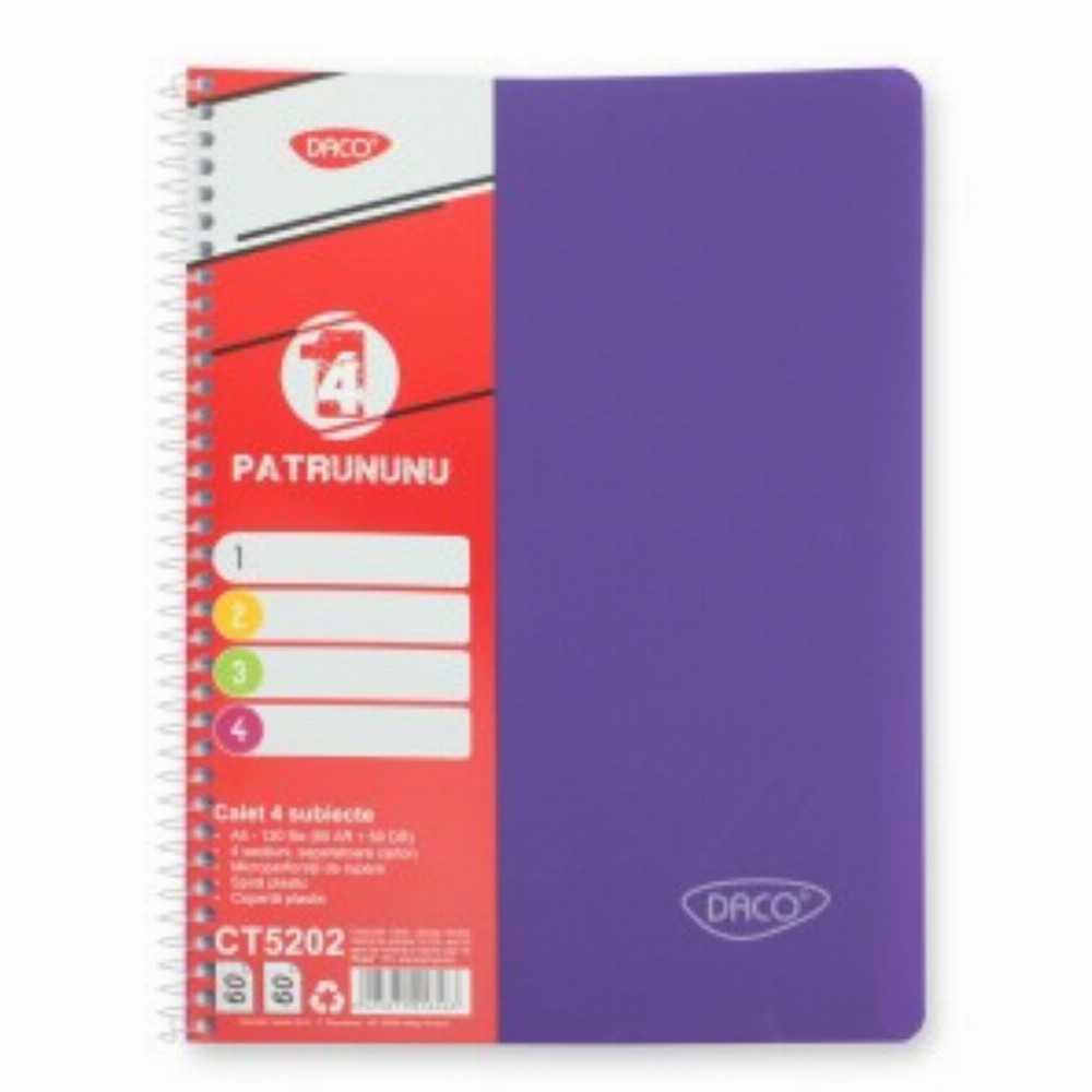 Caiet A4 120 File 4 Subiecte