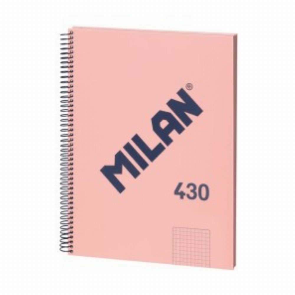 Caiet A4 80 File Ar Spira Roz