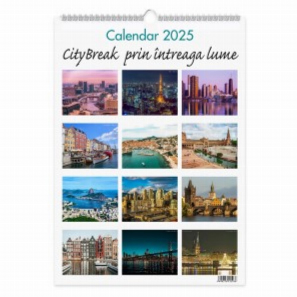 Calendar Perete 2025 Citybreak