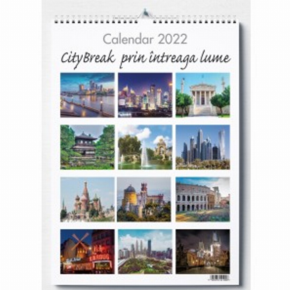 Calendar Perete 2025 Orase