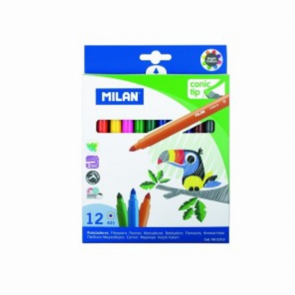 12 Culori Varf Conic 12 Buc